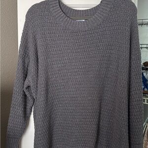 Old Navy Charcoal Crew Neck Sweater